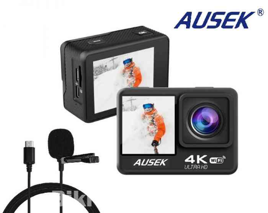 Ausek Q60 4k Hd Action Camera. with Best Vloggers
